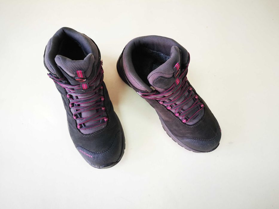 Bocanci  PIELE ghete munte dama  37 38 MAMMUT GORETEX - Imperm Ca NOI