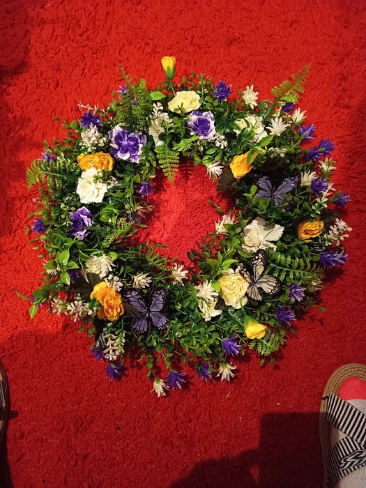 Coronițe pentru cimitir-47cm.