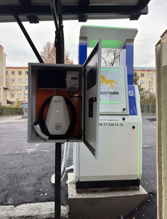 Установка/Зарядки для Электромобиля/Зашита от Перегрузки/Заземление.