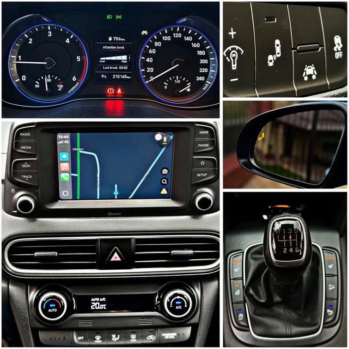 Hyundai Kona 1.6 CRDI 116cp Euro 6 – 2019 – DISTRONIC/ IMPECABILĂ cu