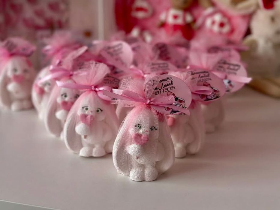 Подаръчета за гости - голямо разнообразие от модели.