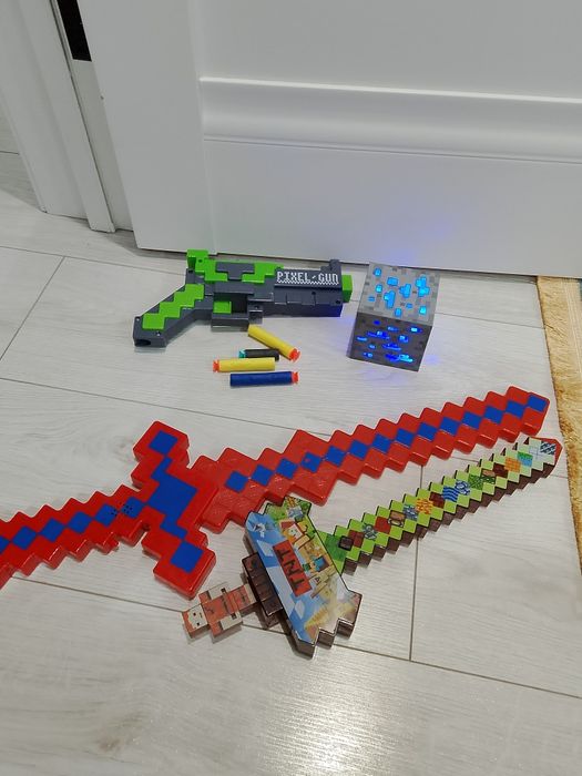 Игрушки майнкрафт все вместе