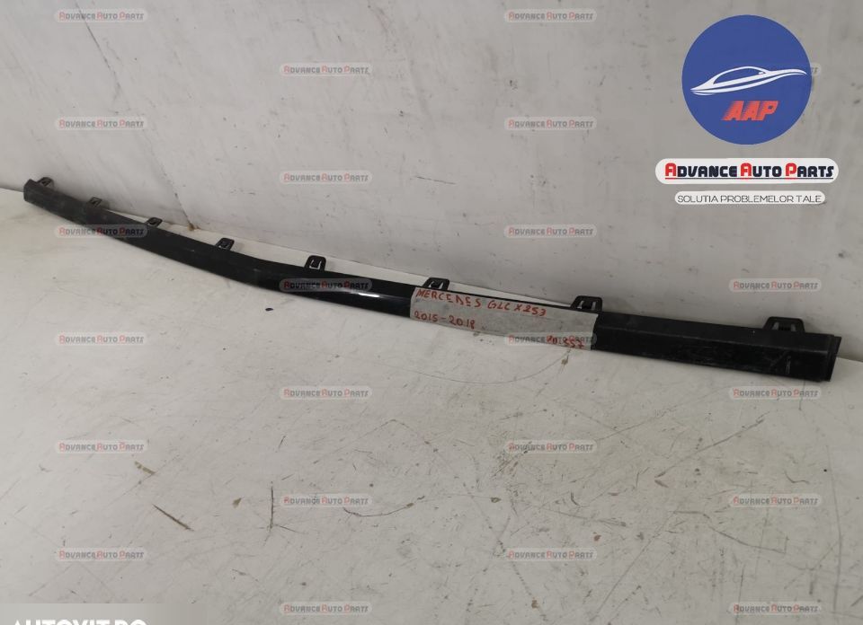 Хромиран Орнамент Предна Броня оригинален Мерцедес-Бенц / Mercedes-Ben