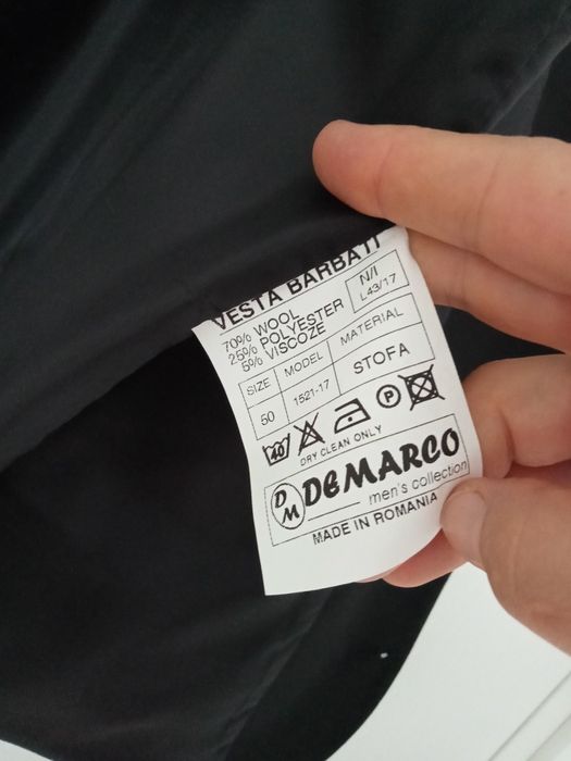 Sacou,vesta și papion,made in România