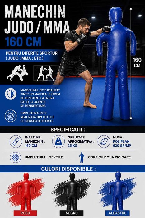 Manechin Judo/MMA  160 cm
