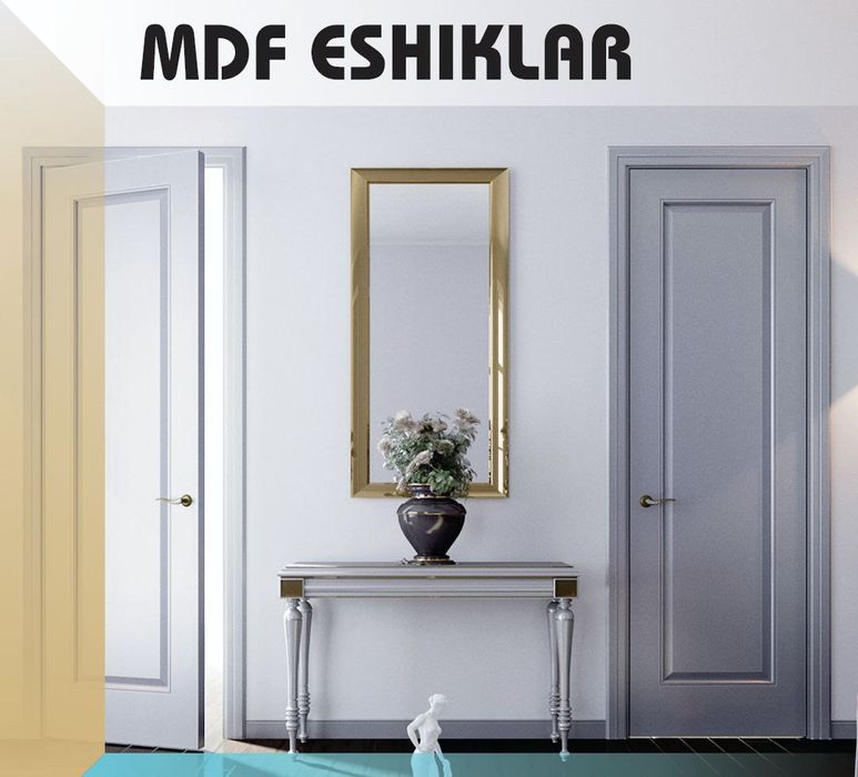 МДФ эшиклар заказага ясаб берамиз урнатиш ичида . Размер олиш текин.