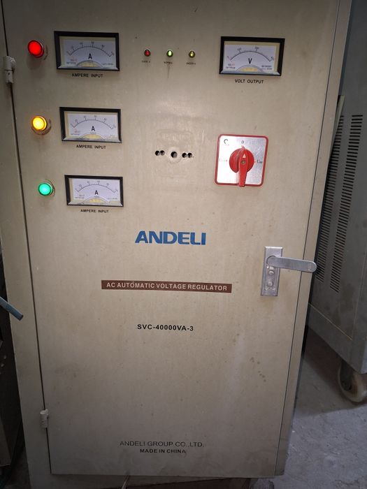 Стабилизатор 3ф 40ква рабочий