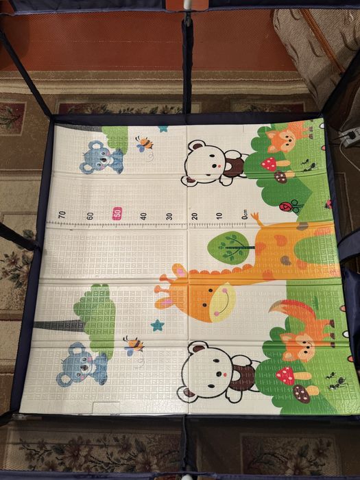 Продам манеж и коврик