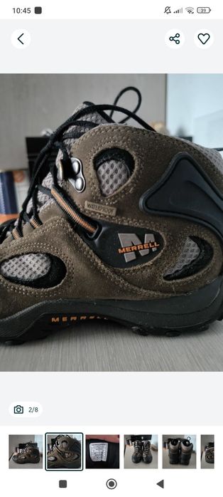 Ghete impermeabile Merrell 35