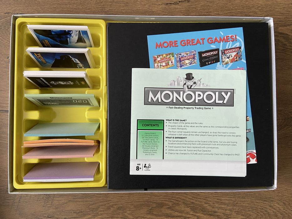 Monopoly Back to the Future 2015, NOU, ediție aniversară