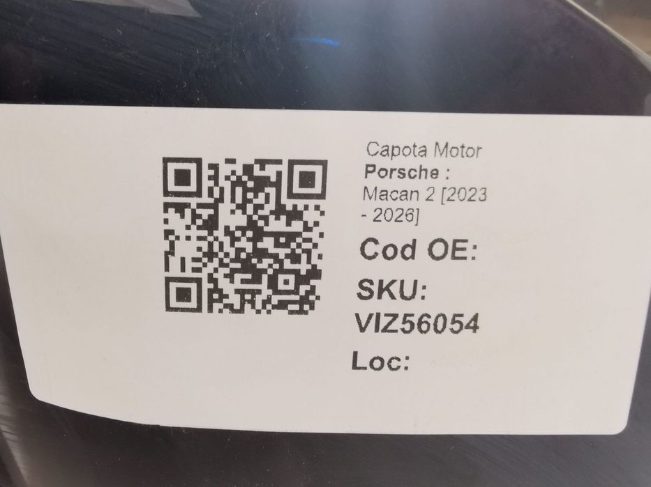 Capota Motor Porsche  Macan 2 2023 2024 2025 2026 Originala