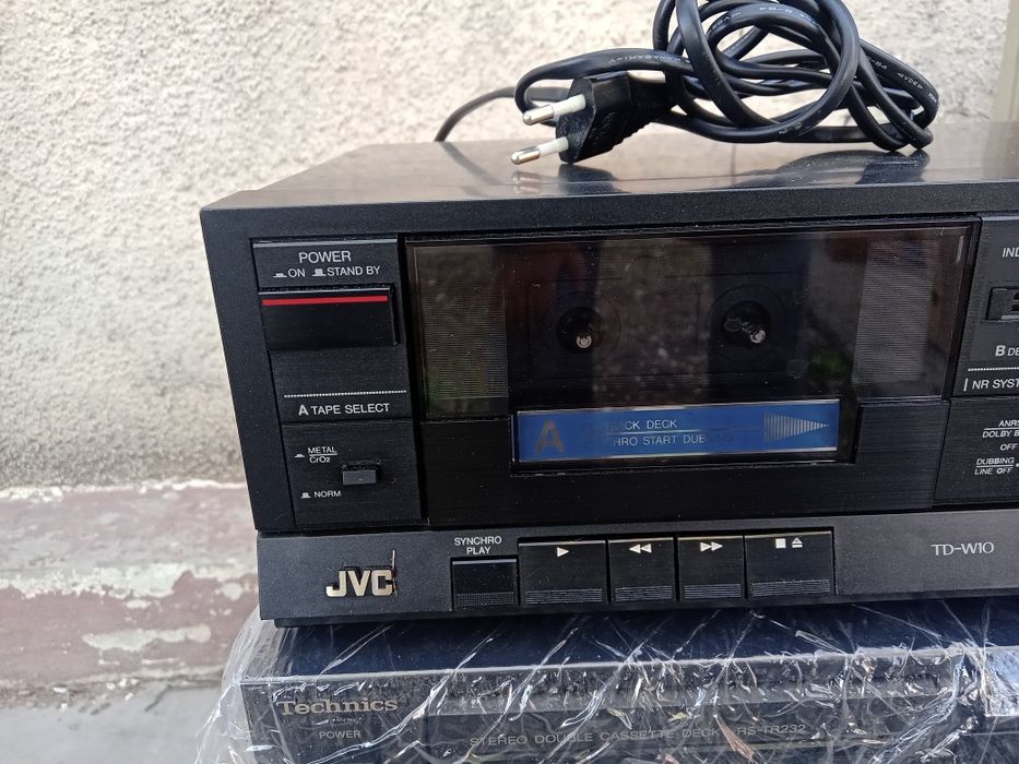 Casetofon dublu Dek JVC-TD-W10