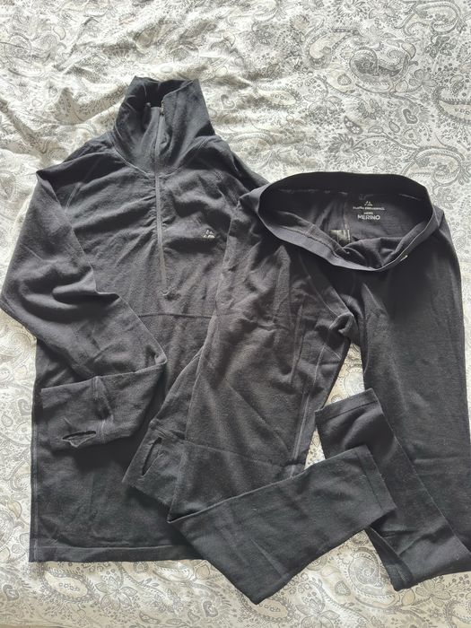 Set termic merino Danish Endurance Half Zip