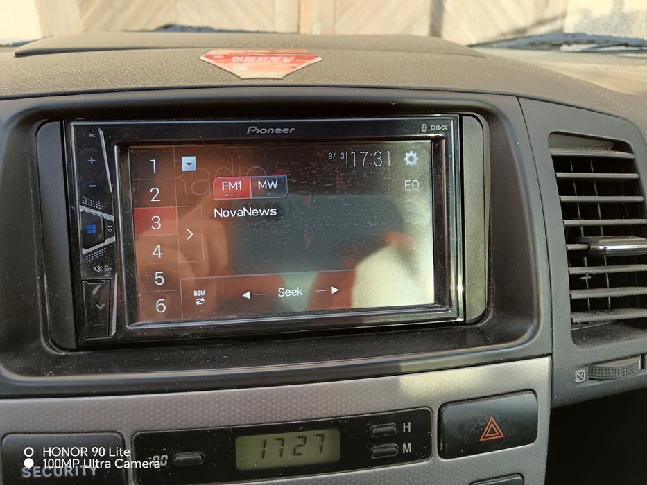 Адапторана рамка и  мултимедия Pioneer за Тойота