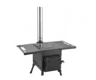 Soba mica pe lemne, brichete, carbuni