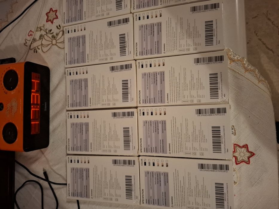 Ceas Smartwatch Nerunsa P68, NOU, apel bluetooth ,playbach, sigilat