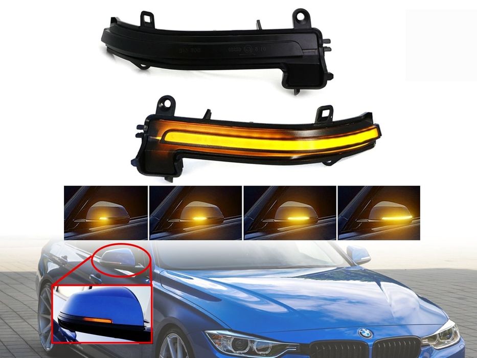 Vand set semnalizare oglinda/aripa dinamica secventiala Bmw/Audi/Volks