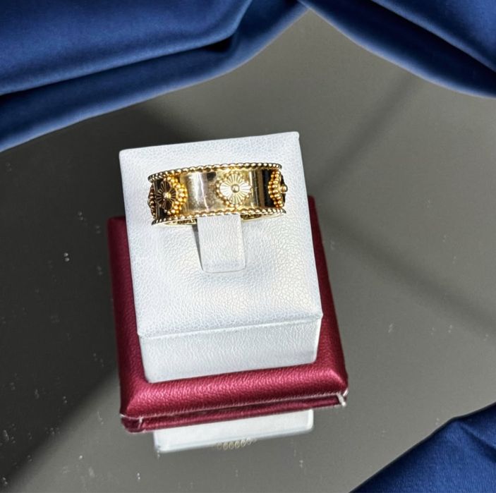 Золотое кольцо ванклиф