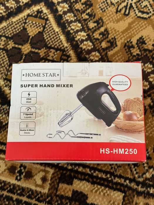 Mixer de mână Home Star 250W, 7 viteze, NOU