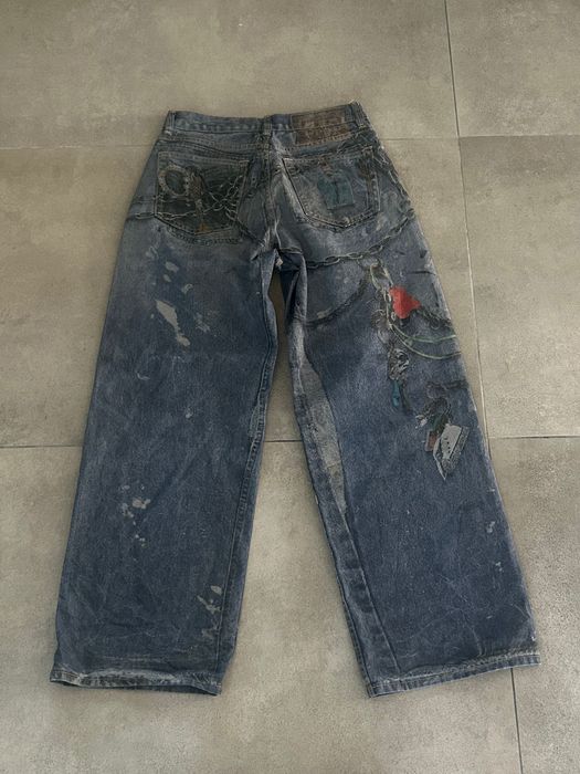 Acne Studios Trompe L'oeil дънки