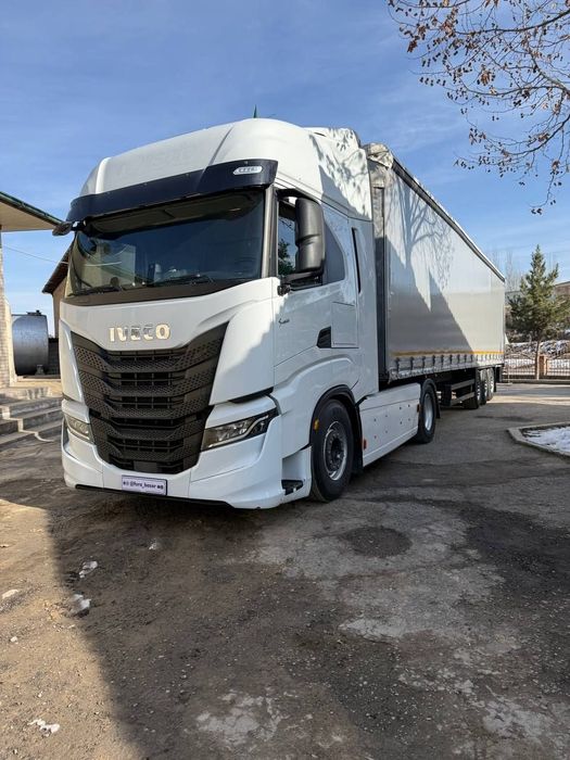 IVECO EURO 6 PLUS + SCHMITZ прицеп Сотилади