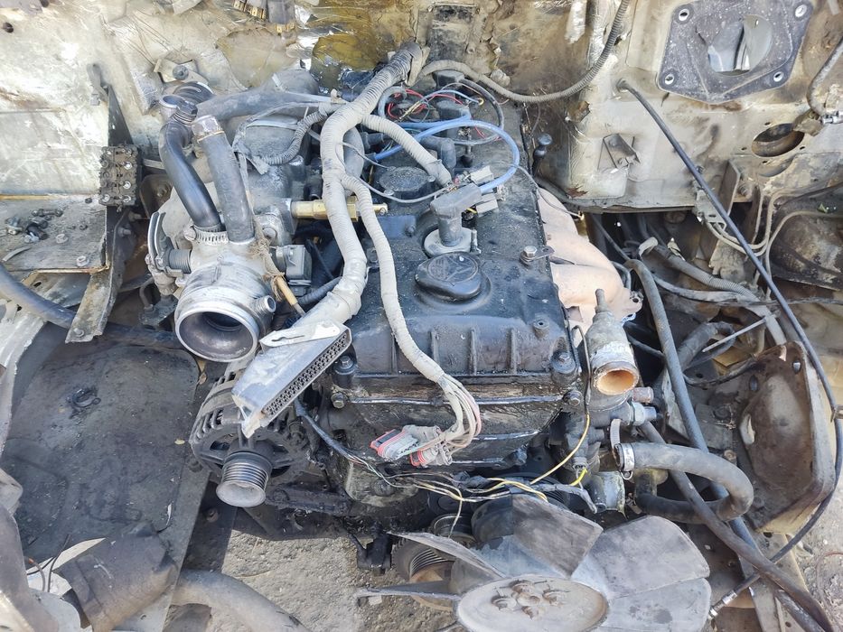 Разбор газель матор, коробка передачи, редуктор, рессор балка, мост