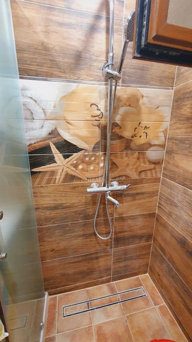 Плочки за баня - Декор Виола Релакс кафява к-т 2494