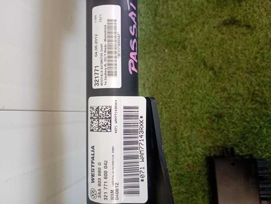 Cârlig remorcare cu modul Vw Passat B7 break