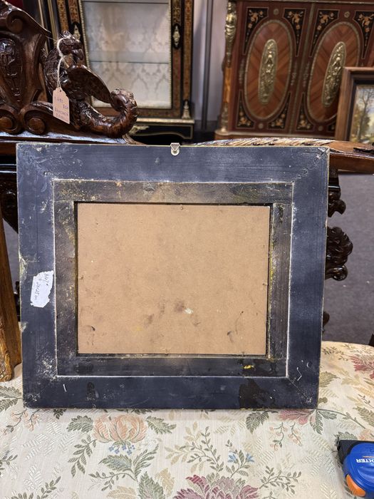 Doua tablouri deosebite - pictura in ulei, rama baroc lemn