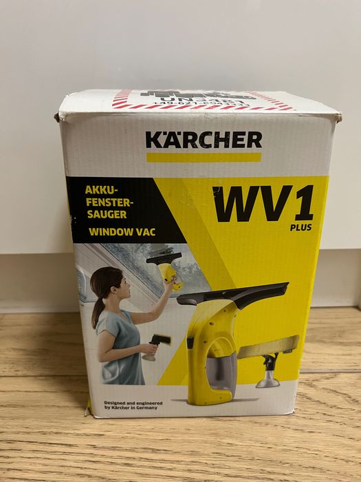 Уредът за почистване на Karcher WV 1 Plus
