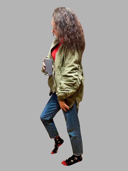 Преходно яке бомбър ZARA