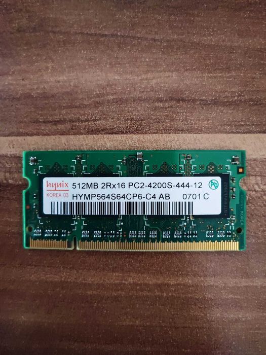 Memorie SODiMM DDR2 Hynix 512 MB