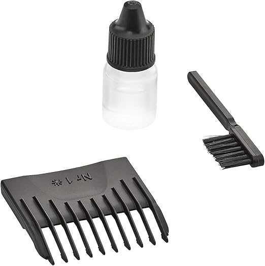 Машинка за подстригване Wahl - Moser 1400-0050, 0.7-3 mm, червена