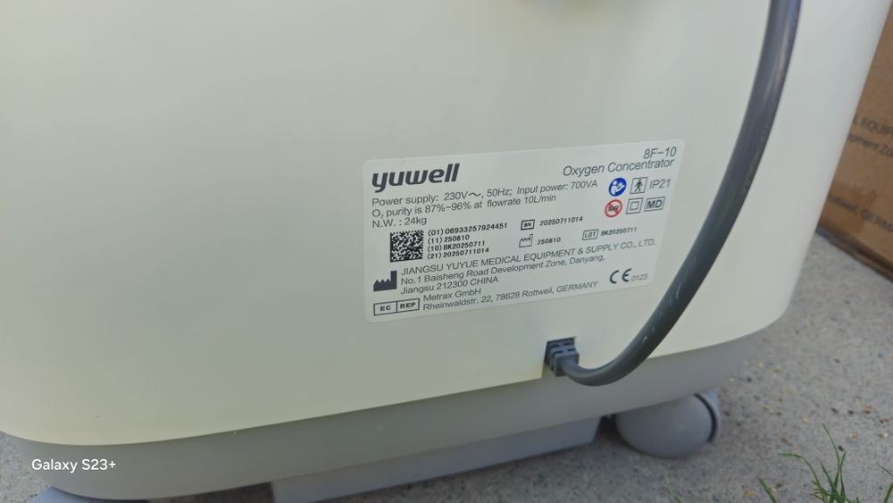 Кислородный концентратор 10 литирли