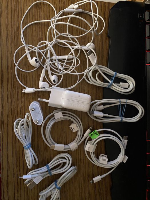 Incarcator, USB Typ c , USB normal Casti, iPhone originale