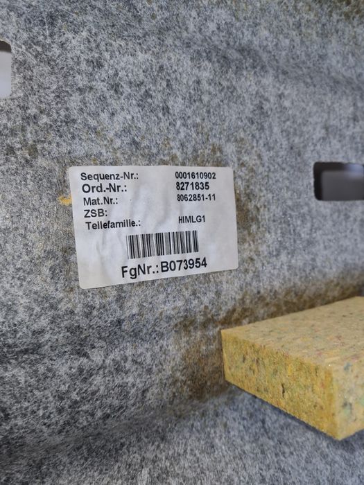 Tapițerie plafon negru BMW seria 7 G11 / cod - 8062851-11 /an -2015-22