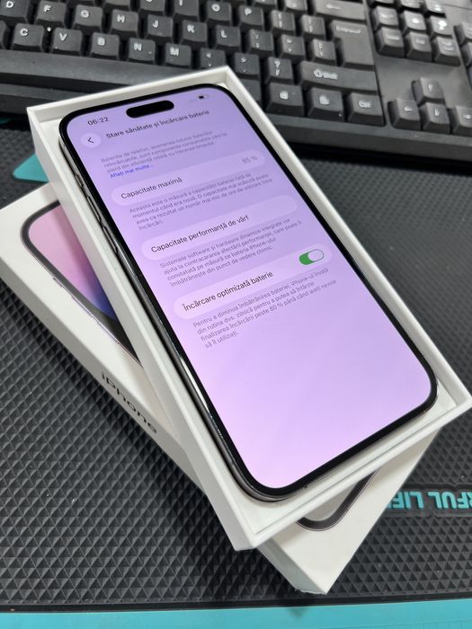 iPhone 14 Pro Max 128GB Purple 10/10 11 12 13 15 Plus Samsung