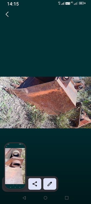 Продам ковш на грейфер