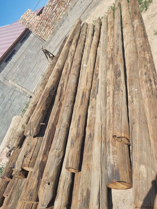 Столбы брус бу 5.20 длина