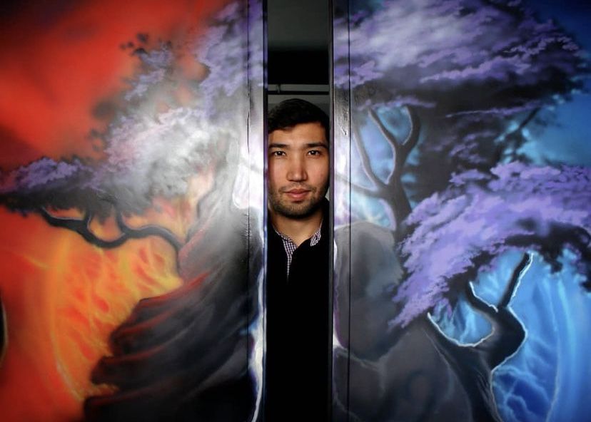 Художник, Картина, Роспись стен