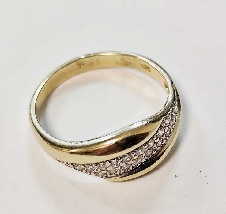 (AG 35) Inel aur 14K  b.10394.1 (AG 42) / 1410 Lei Garantie 2ani!