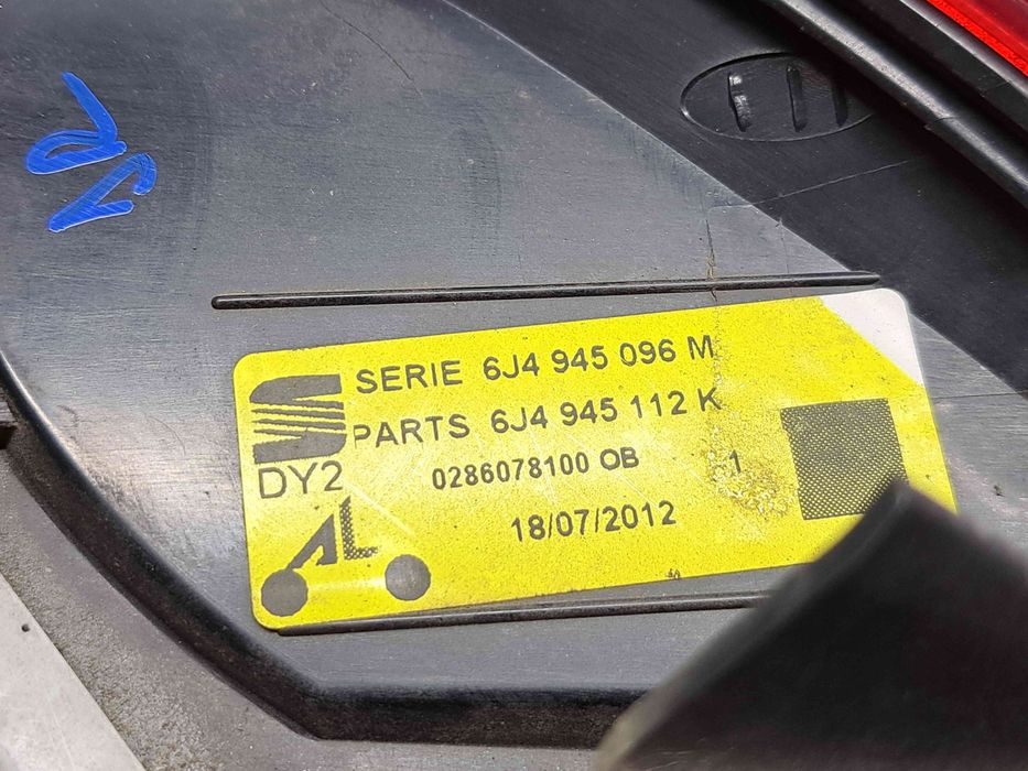 Stop aripa dreapta Seat Ibiza 5 (6J5) FR [Fabr 2008-2017] 6J4945096M
