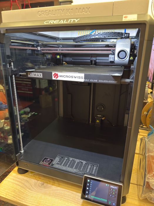 Creality K1 Max CoreXY + MicroSwiss FlowTech + CM2 0.4/0.6 + extra plates