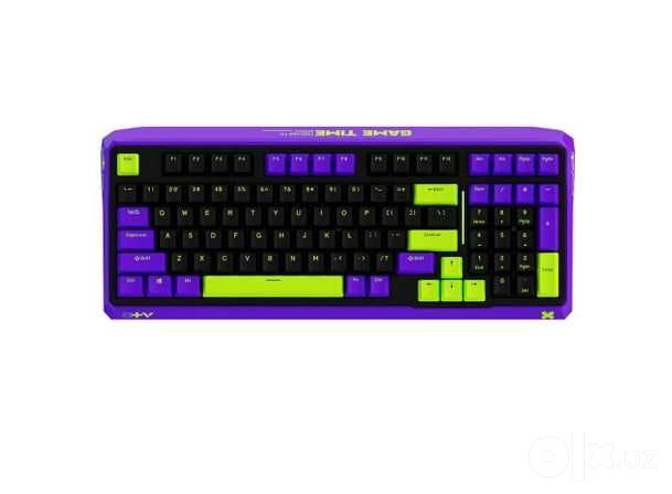 Rapoo ESK750-98 Black Purple Green игровая клавиатура