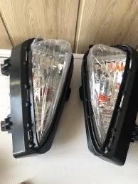 Поворот в бампер Камри 55