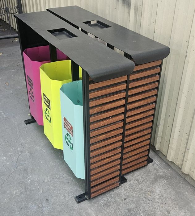 Урна urna musor idis chelak для раздельного сбора мусора парковые