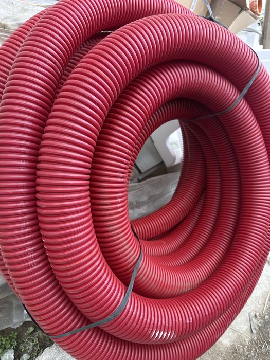 Vând Tubulatura semirigida rotunda ventilatie centralizata 92mm