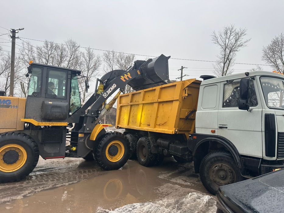 Услуги мусора снег МАЗ 20ка