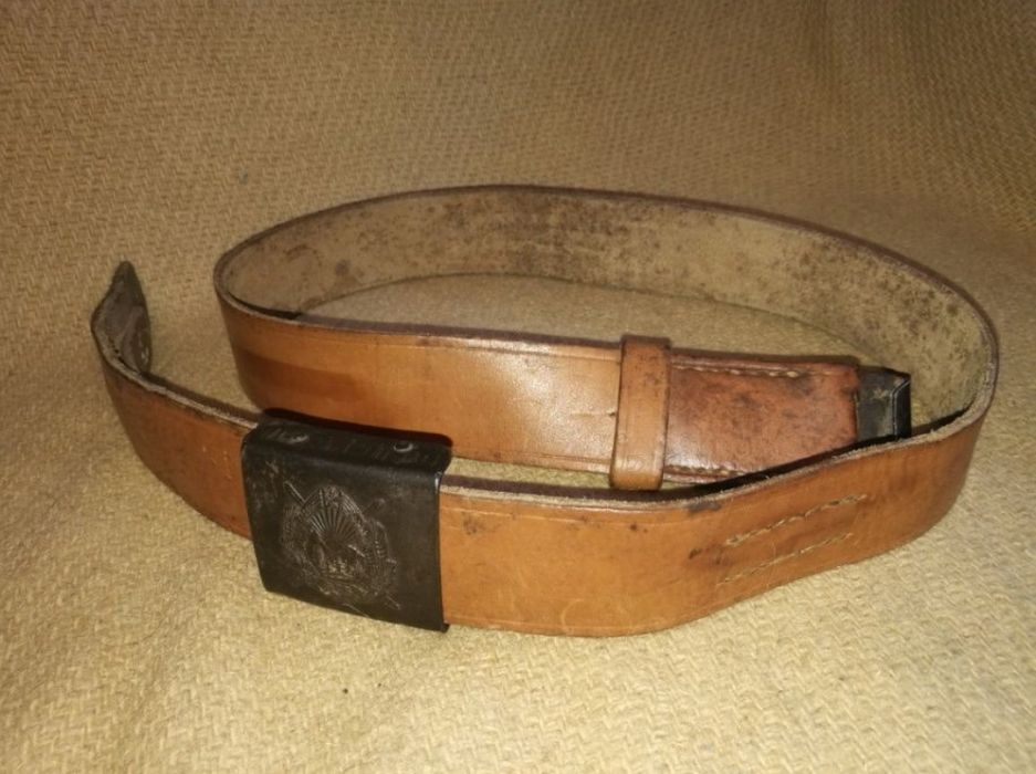 Centura curea arma soldat RPR piele