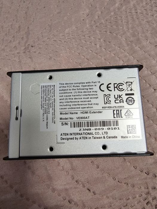 HDMI Range extender ATEN VE800A, 60 metri, 60Hz